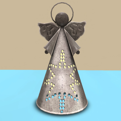 pewter-christmas-angel