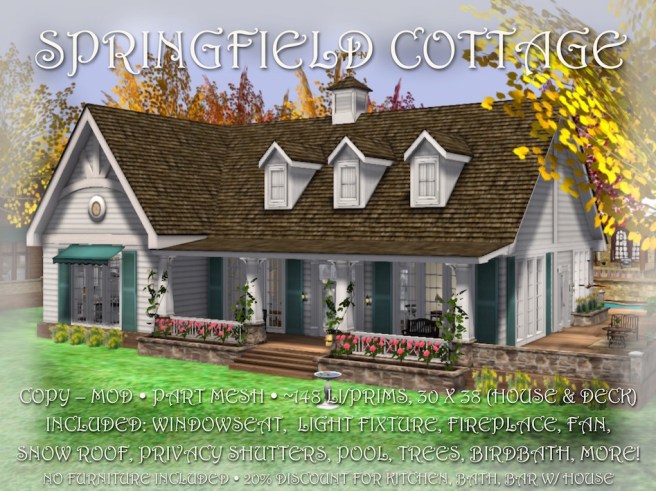 SPRINGFIELD COTTAGE BOX